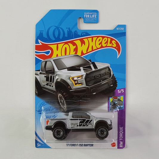 Hot Wheels - '17 Ford F-150 Raptor (Metalflake Silver)