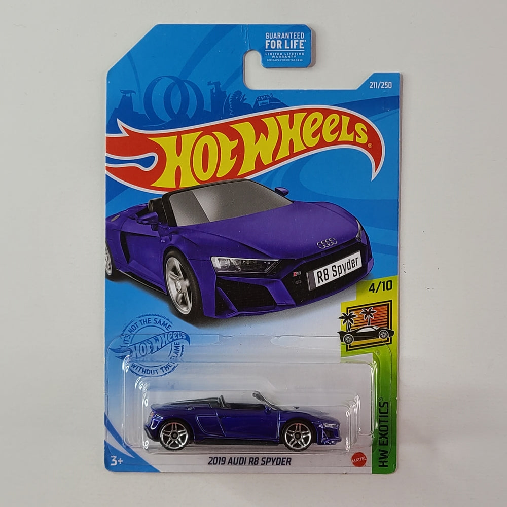 Hot Wheels - 2019 Audi R8 Spyder (Santorini Blue)