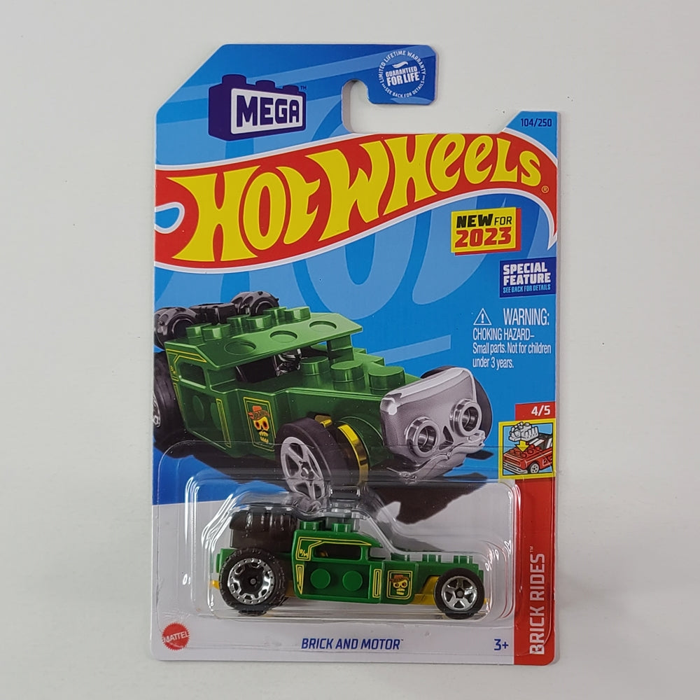 Hot Wheels - Brick and Motor (Green)