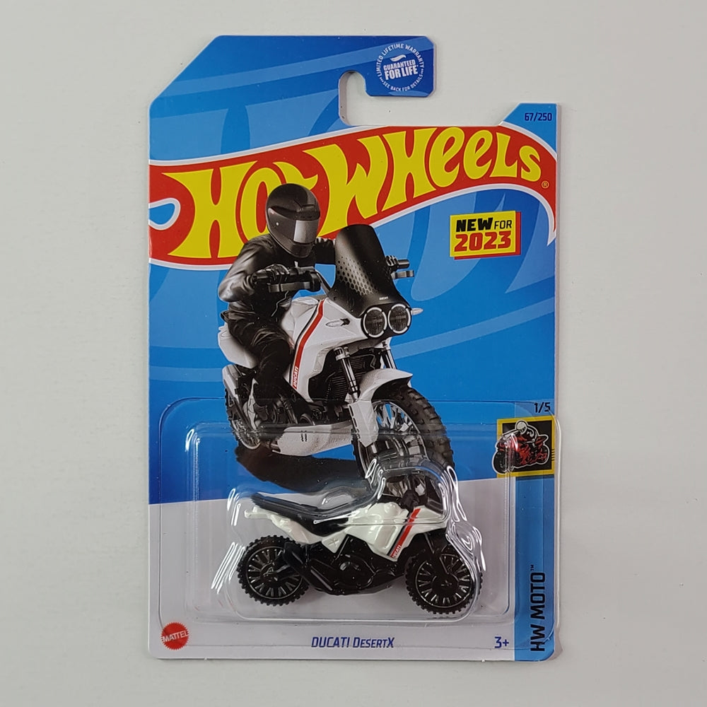 Hot Wheels - Ducati DesertX (Star White Silk)