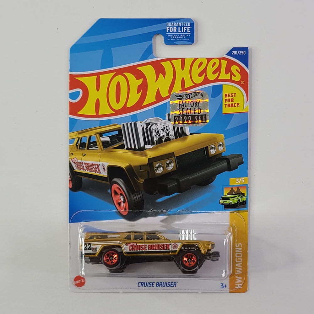 Hot Wheels - Cruise Bruiser (Gold) [Factory Sealed 2022 Set]