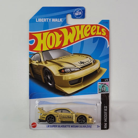 Hot Wheels - LB Super Silhouette Nissan Silvia (S15) (Matte Gold)