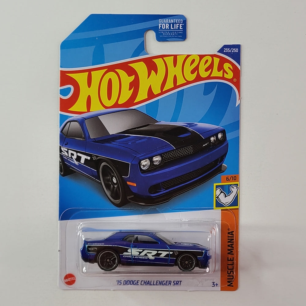 Hot Wheels - '15 Dodge Challenger SRT (Dark Blue)