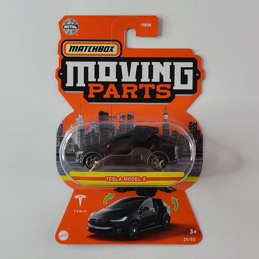 Matchbox Moving Parts - Tesla Model X (Black)