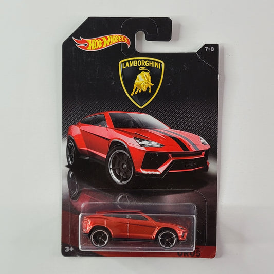 Hot Wheels - Lamborghini Urus (Metalflake Red) [Wal-Mart Exclusive]