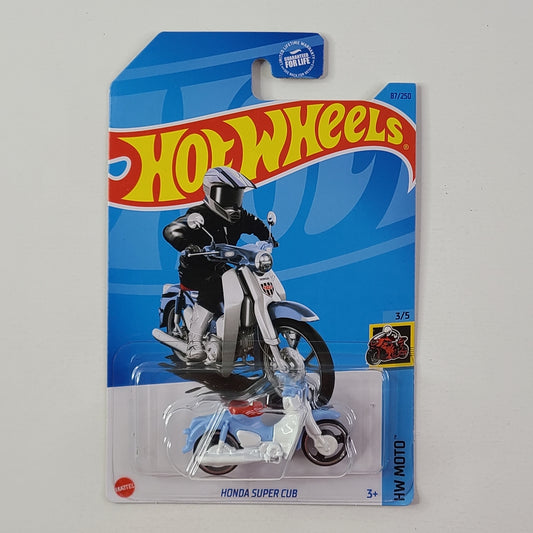 Hot Wheels - Honda Super Cub (Pale Blue)
