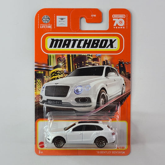 Matchbox - '18 Bentley Bentayga (Pearl White)