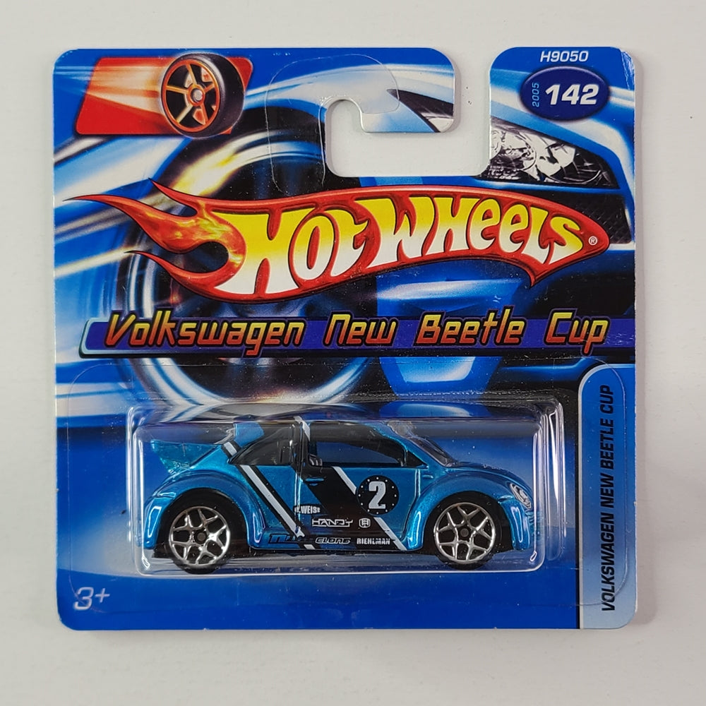 Hot Wheels - Volkswagen New Beetle Cup (Metalflake Gray) [Short Card]
