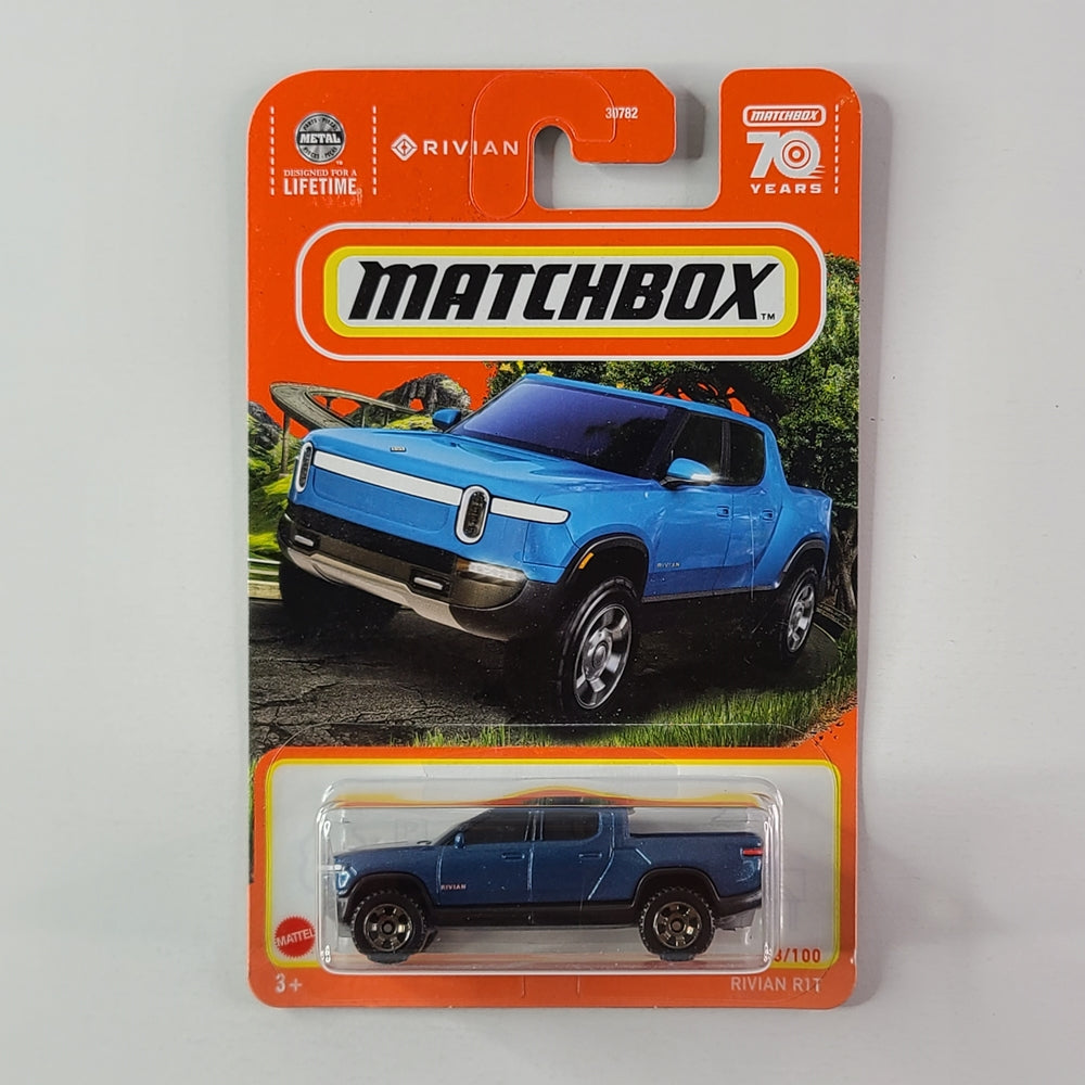 Matchbox - Rivian R1T (Metalflake Dark Blue)