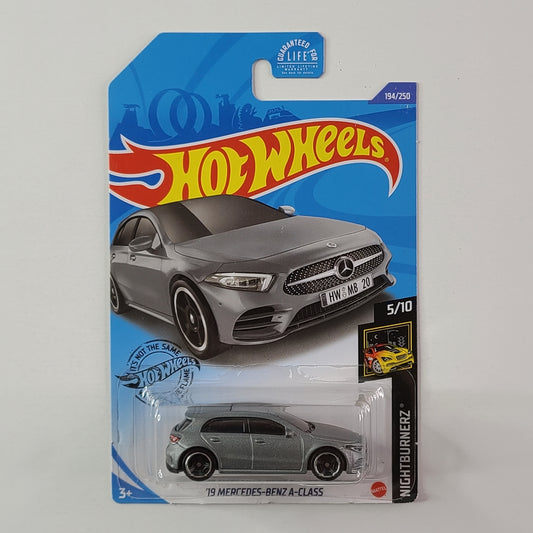 Hot Wheels - '19 Mercedes-Benz A-Class (Matte Metalflake Gray)