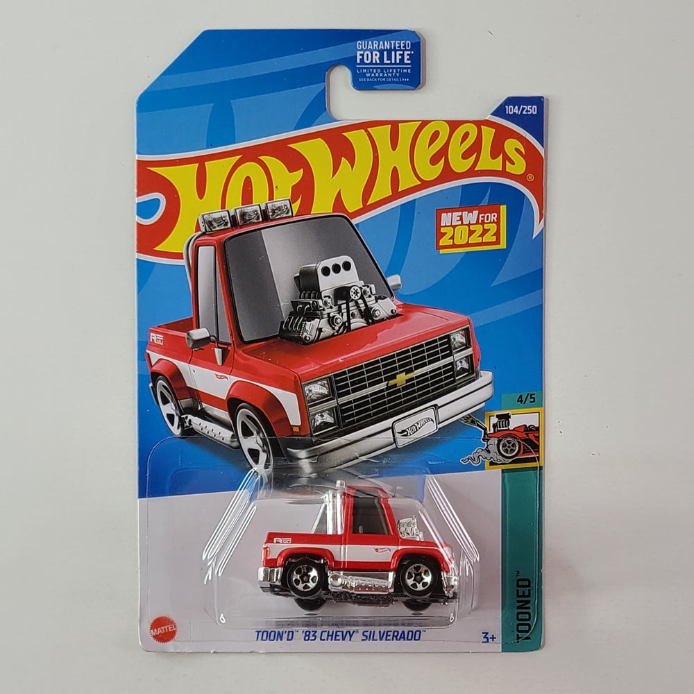 Hot Wheels - Toon'D '83 Chevy Silverado (Red)