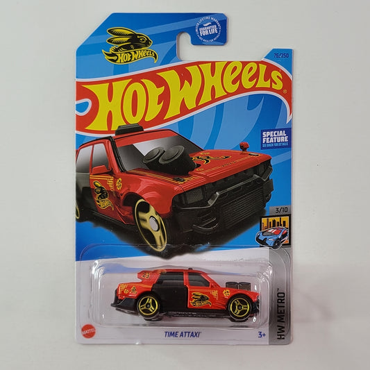 Hot Wheels - Time Attaxi (Red)