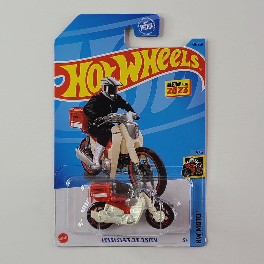 Hot Wheels - Honda Super Cub Custom (White)