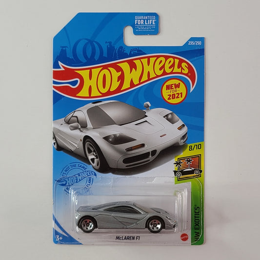 Hot Wheels - McLaren F1 (Metalflake Magnesium Silver)