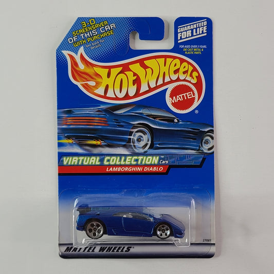 Hot Wheels - Lamborghini Diablo (Metalflake Blue)