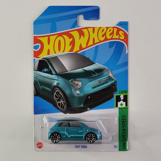 Hot Wheels - Fiat 500e (Metallic Teal)