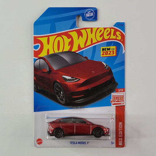 Hot Wheels - Tesla Model Y (Red) [Target Exclusive]