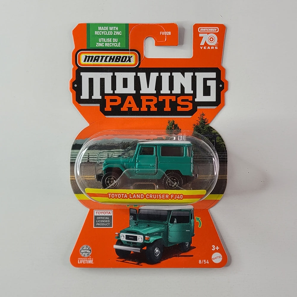 Matchbox Moving Parts - Toyota Land Cruiser FJ40 (Green)