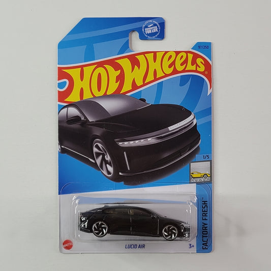 Hot Wheels - Lucid Air (Infinite Black)