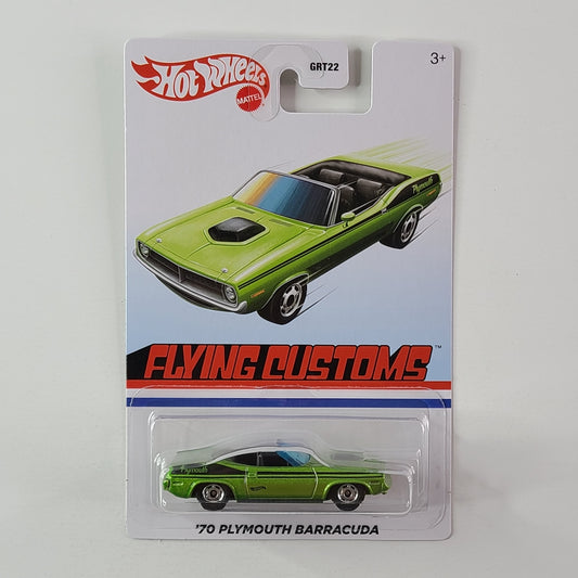 Hot Wheels - '70 Plymouth Barracuda (Metalflake Lime Green) [Target Exclusive]