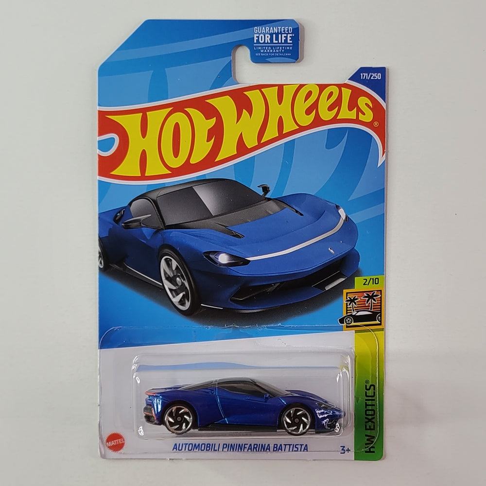 Hot Wheels - Automobili Pininfarina Battista (Metalflake Blu Iconica)