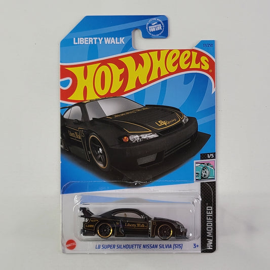 Hot Wheels - LB Super Silhouette Nissan Silvia (S15) (Black)