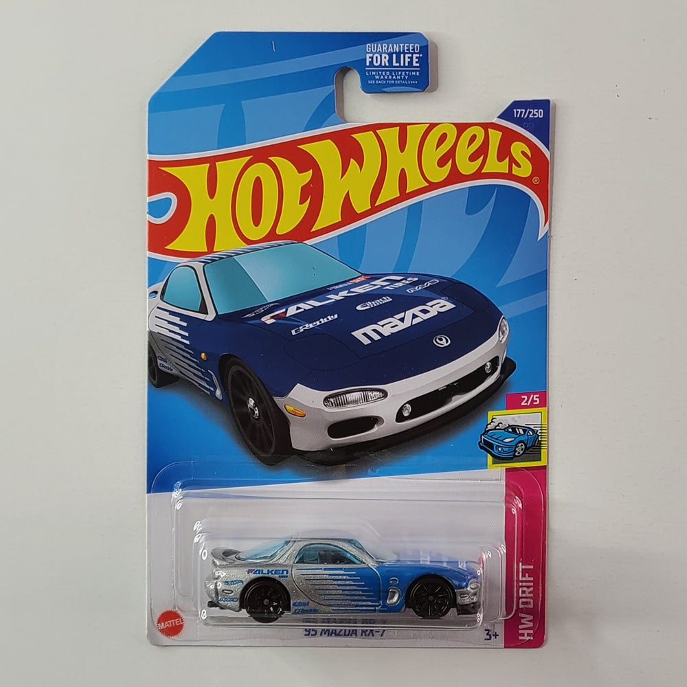 Hot Wheels - '95 Mazda RX-7 (Metallic Silver)