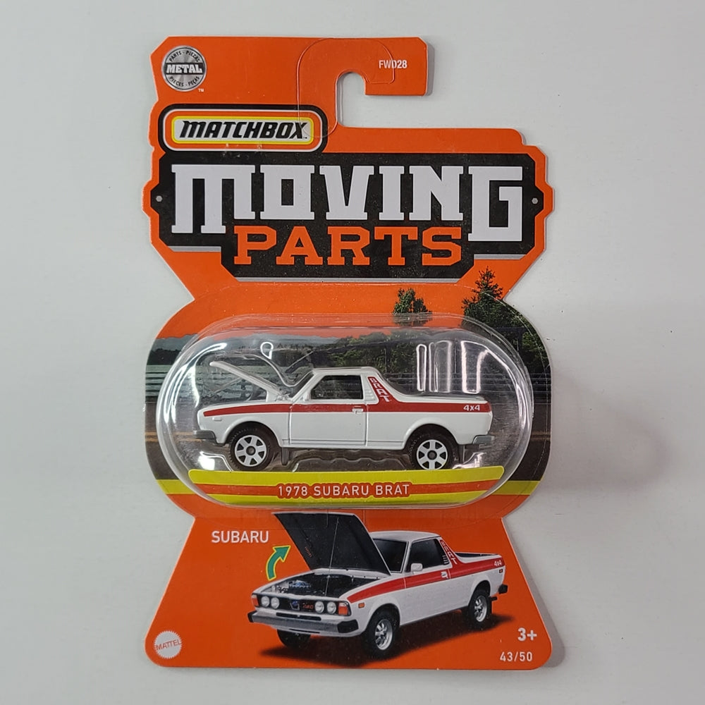 Matchbox Moving Parts - 1978 Subaru Brat (Black)