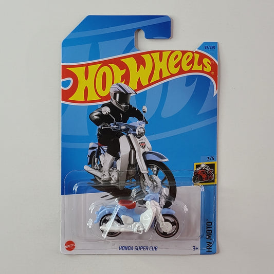 Hot Wheels - Honda Super Cub (Pale Blue)