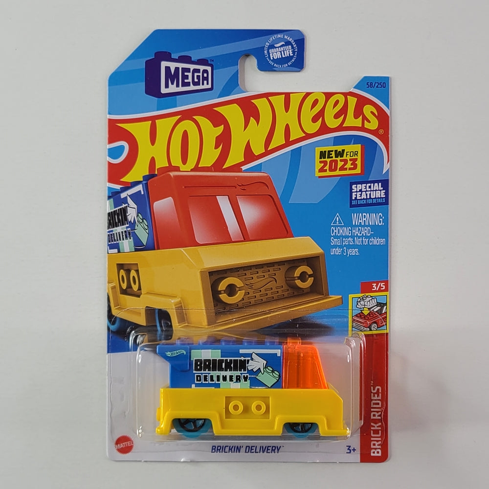 Hot Wheels - Brickin' Delivery (Yellow)