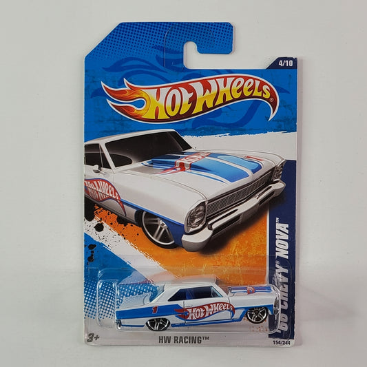 Hot Wheels - '66 Chevy Nova (Pearl White)