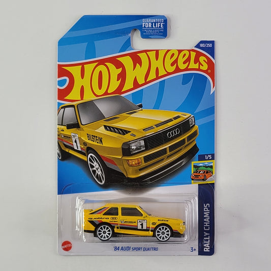 Hot Wheels - '84 Audi Sport quattro (Yellow)