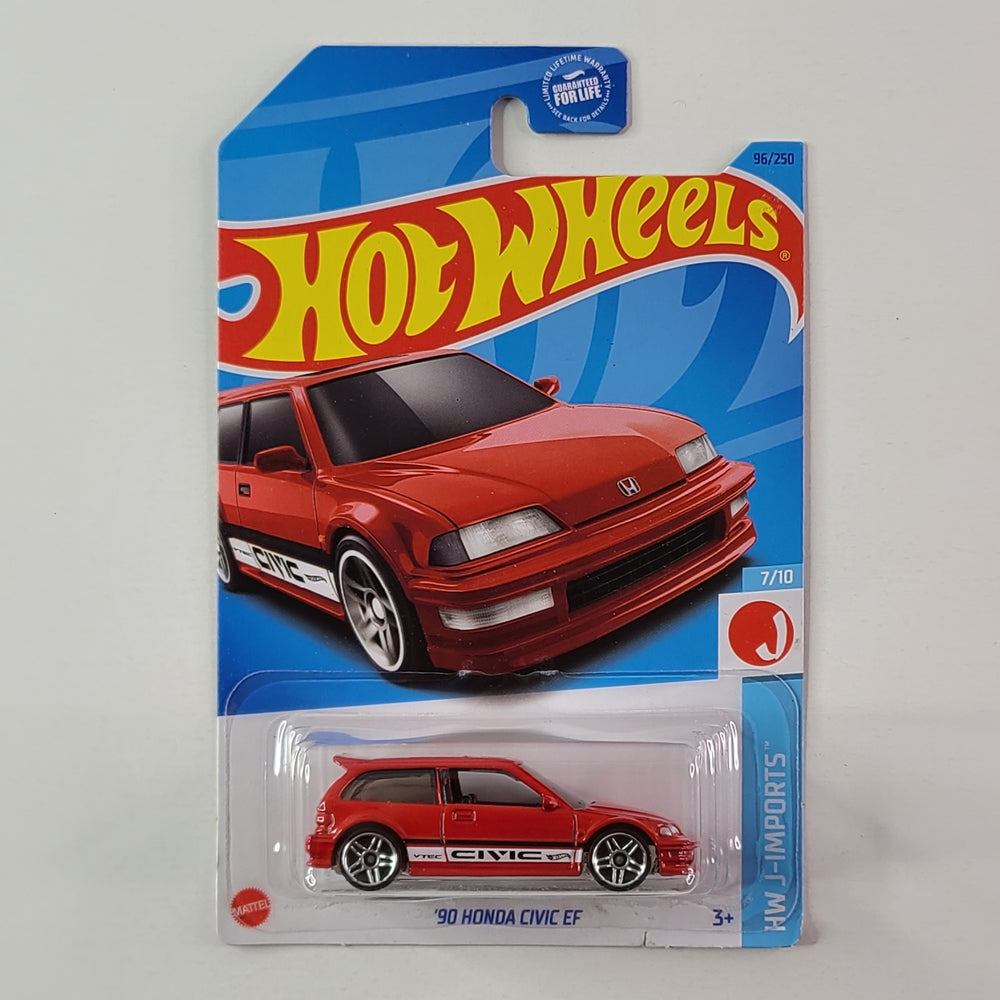 Hot Wheels - '90 Honda Civic EF (Red)