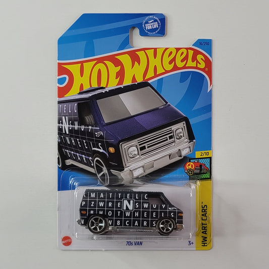 Hot Wheels - '70s Van (Metalflake Dark Blue)