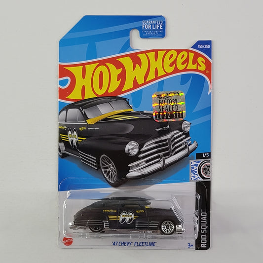 Hot Wheels - '47 Chevy Fleetline (Flat Black) [Factory Sealed 2022 Set]