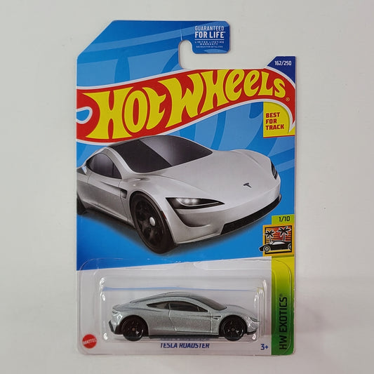 Hot Wheels - Tesla Roadster (Metalflake Silver)