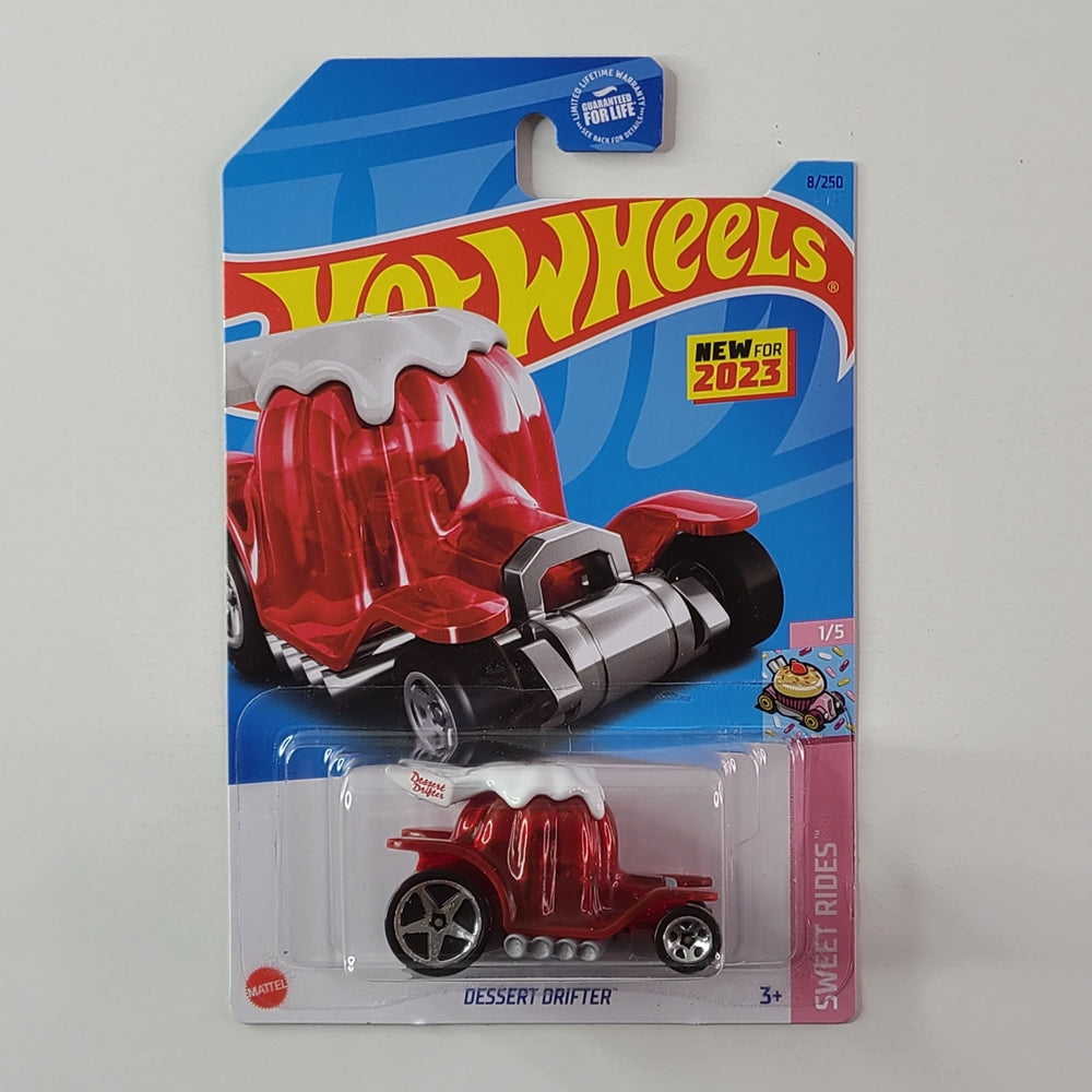 Hot Wheels - Dessert Drifter (Transparent Red)