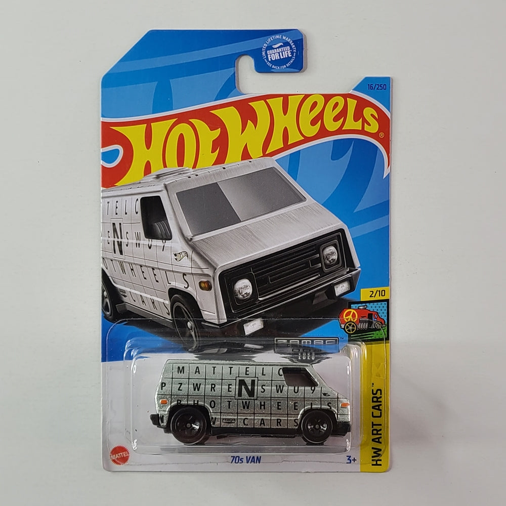 Hot Wheels - '70s Van (ZAMAC) [WalMart Exclusive]