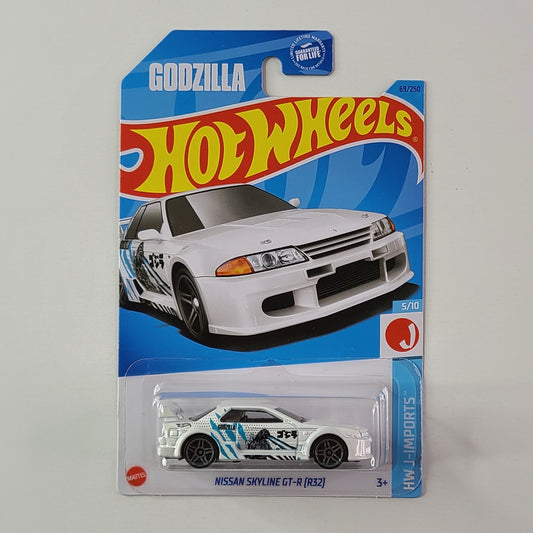 Hot Wheels - Nissan Skyline GT-R (R32) (White)