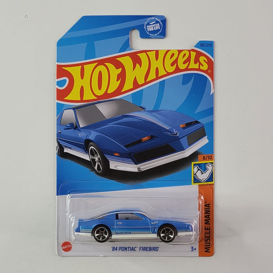 Hot Wheels - '84 Pontiac Firebird (Blue Metallic)