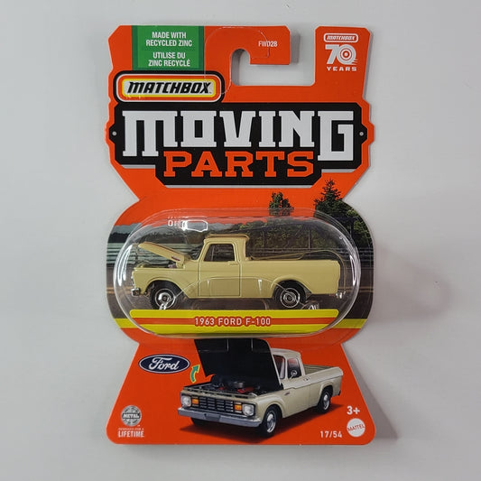 Matchbox Moving Parts - 1963 Ford F-100 (Beige)