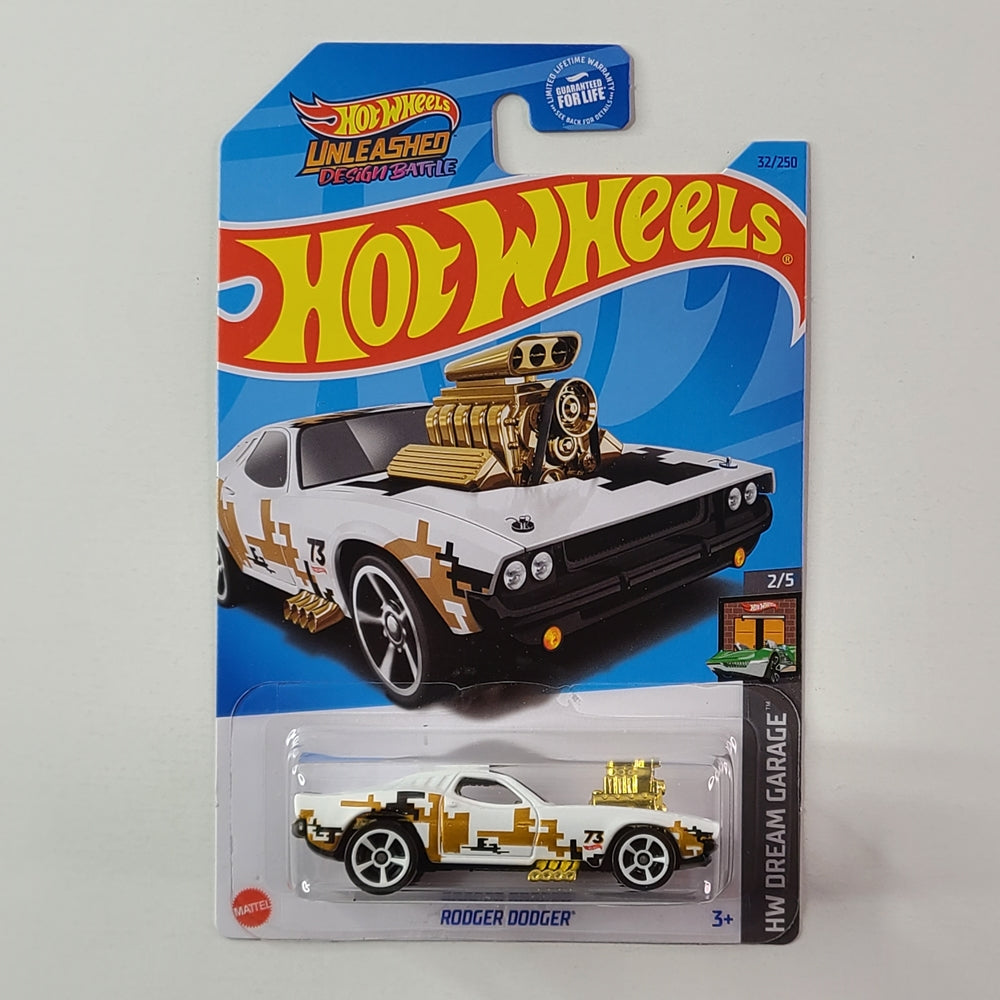 Hot Wheels - Rodger Dodger (White)