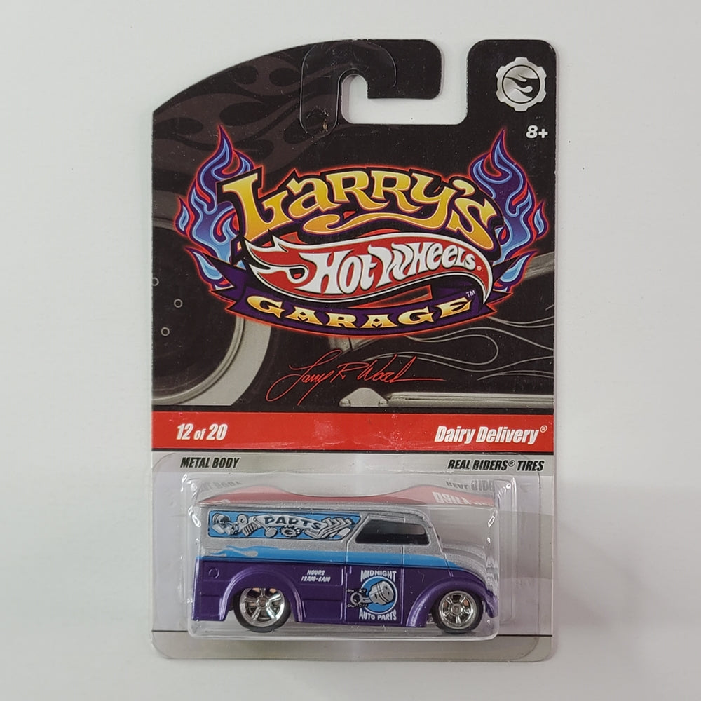 Hot Wheels - Dairy Delivery (Metalflake Gray/Metalflake Purple)