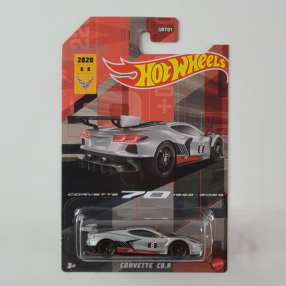 Hot Wheels - Corvette C8.R (Metalflake Silver)