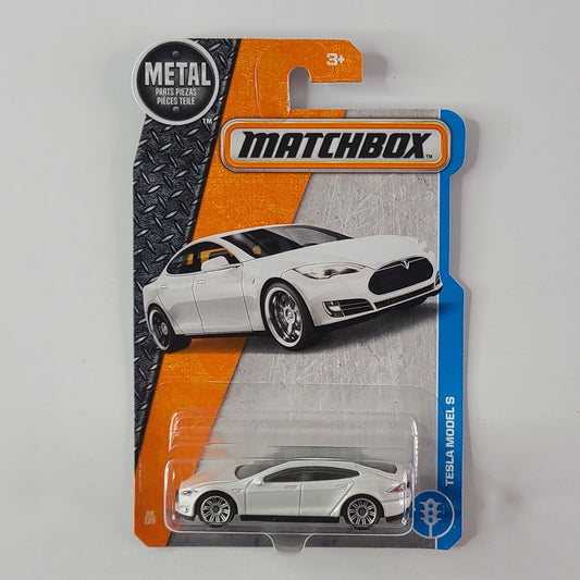 Matchbox - Tesla Model S (Pearl White)