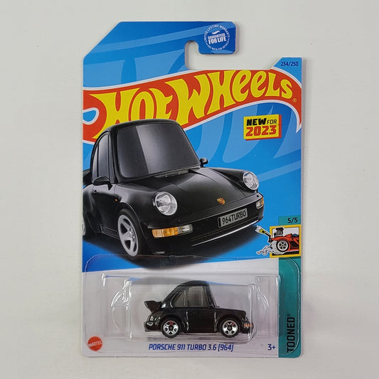 Hot Wheels - Porsche 911 Turbo 3.6 (964) (Black)
