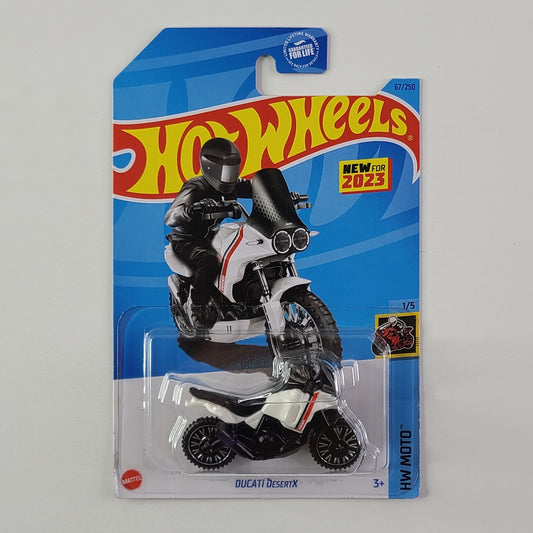 Hot Wheels - Ducati DesertX (Star White Silk)
