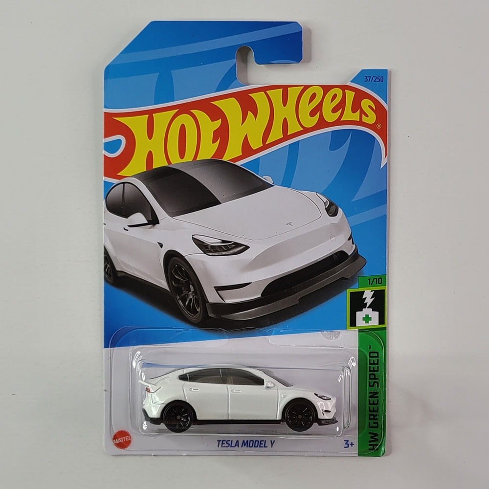 Hot Wheels - Tesla Model Y (Pearl White)