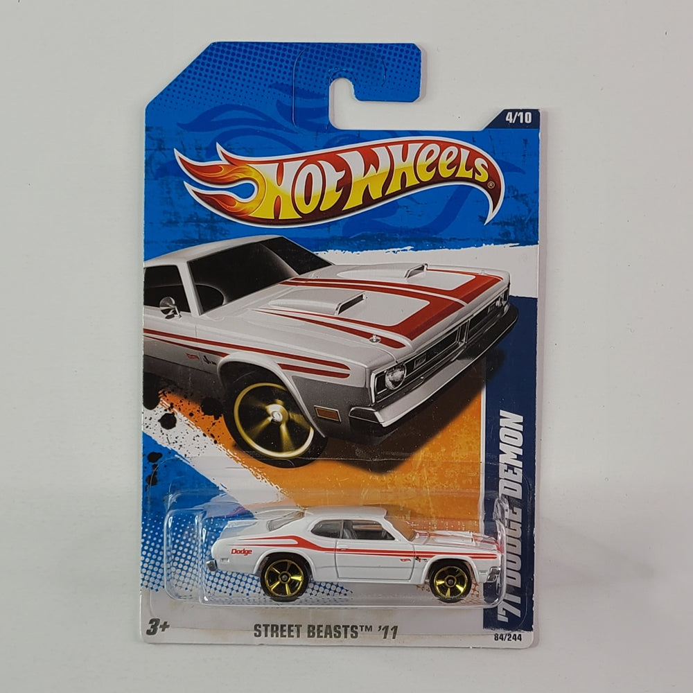 Hot Wheels - '71 Dodge Demon (White) [Walmart Exclusive]