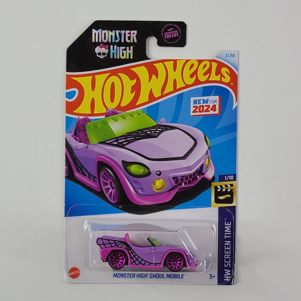 Hot Wheels - Monster High Ghoul Mobile (Lavender)